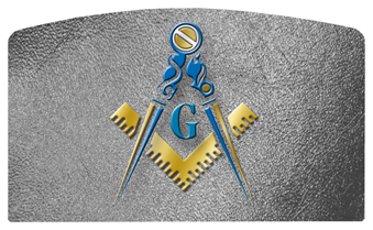 DACRO-370-SH-SL Masonic Lodge Shimmer Silver